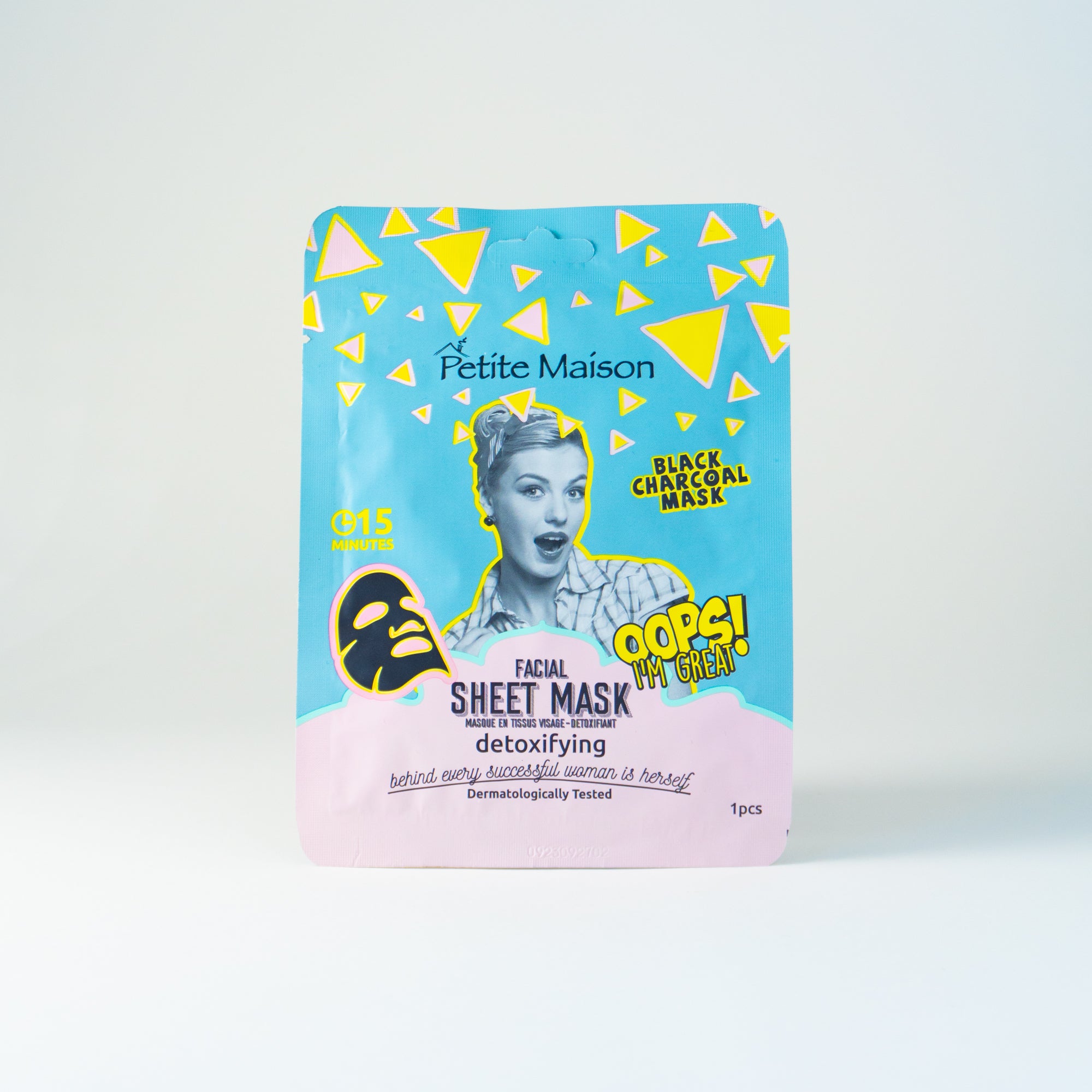 Facial Sheet Mask Pack 3 Pieces (Brightening, Detoxifying, Time Release)