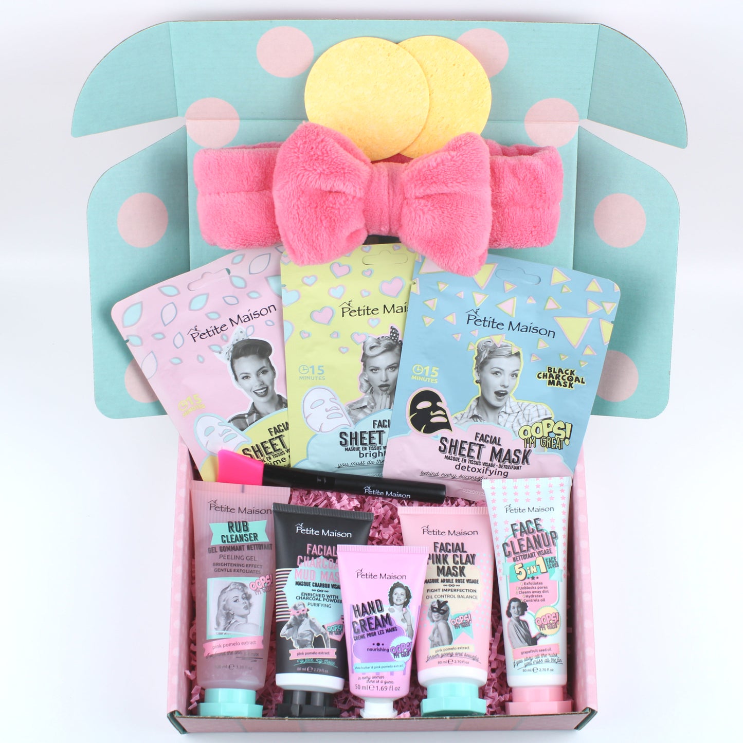 Skincare Gift Box for Women - Spa Gift Basket for Her Birthday - Best Skin Care Set for Teen Girls - 12 pieces