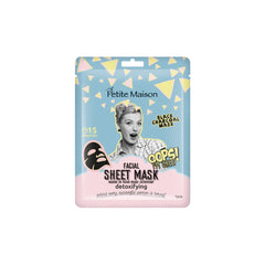 Facial Sheet Mask Pack 6 Pieces - Brightening, Detoxifying, Time Release, Moisturizing, Purifying, Energizing