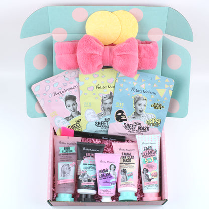 Skincare Gift Box for Women - Spa Gift Basket for Her Birthday - Best Skin Care Set for Teen Girls - 12 pieces