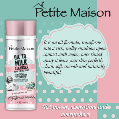 Petite Maison Oil to Milk Makeup Cleanser